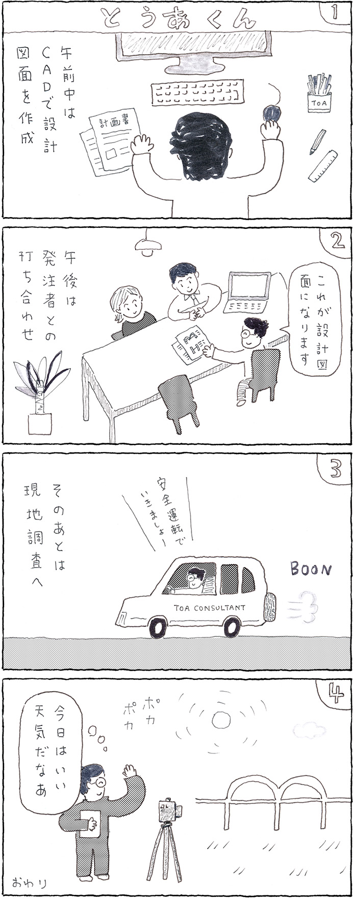 四コマ漫画